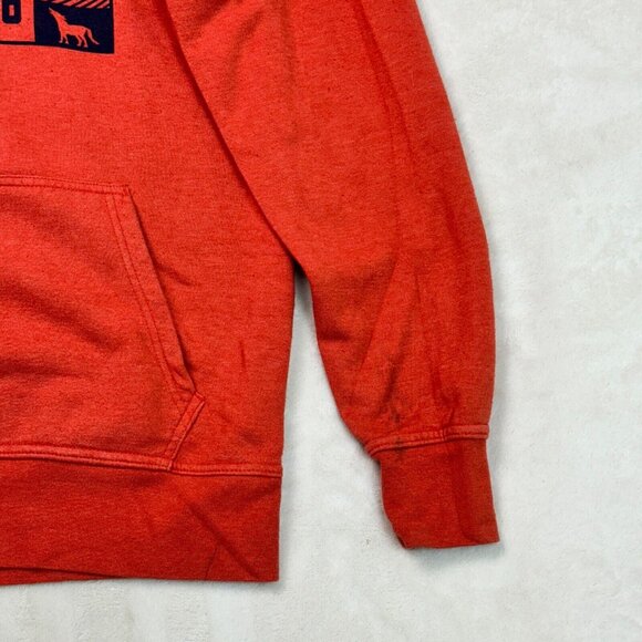 The North Face Hoodie Great Smoky Mtn 66 Long Sleeve Red Pullover Men's Size S - Picture 7 of 16